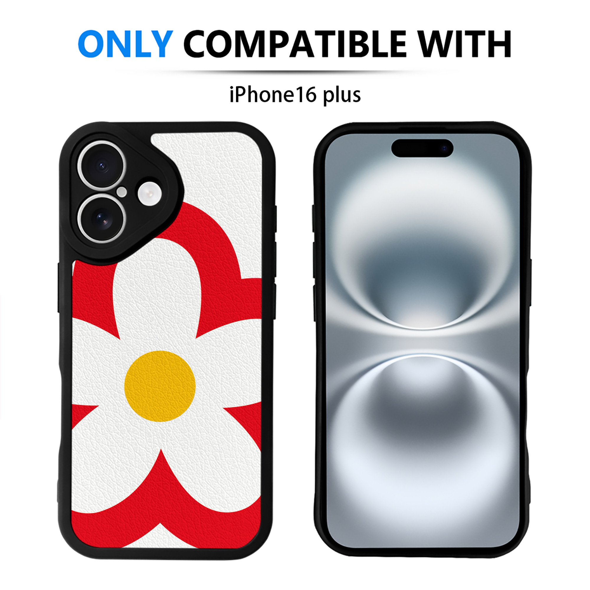 （画像用） Hello Kitty ハローキティ 【iPhone 16シリーズ対応】シリコンスマホケース（レザー調） 材質：シリコン